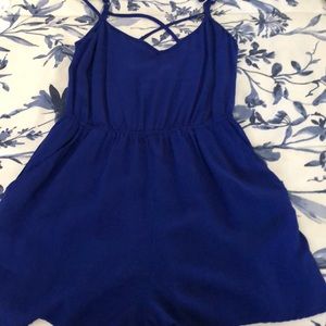 Blue Romper